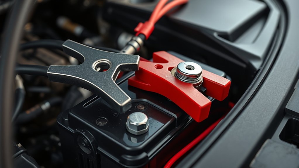 alternative jump start clamps locations safety guideline