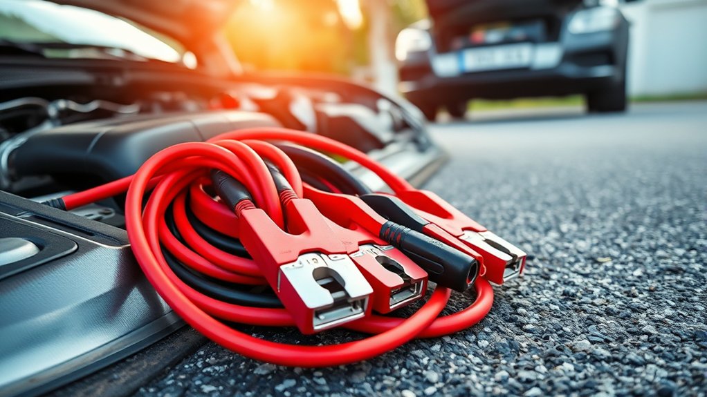 average jumper cables lengths vary widely