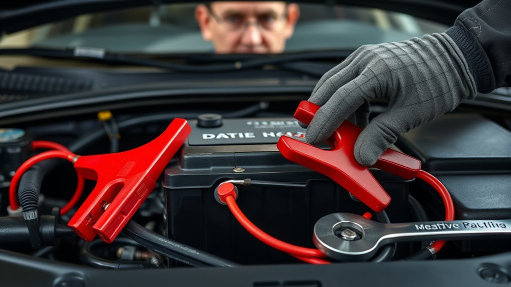 avoid negative to dead battery