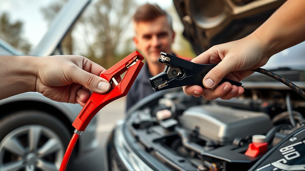 avoid wrong jumper cable order