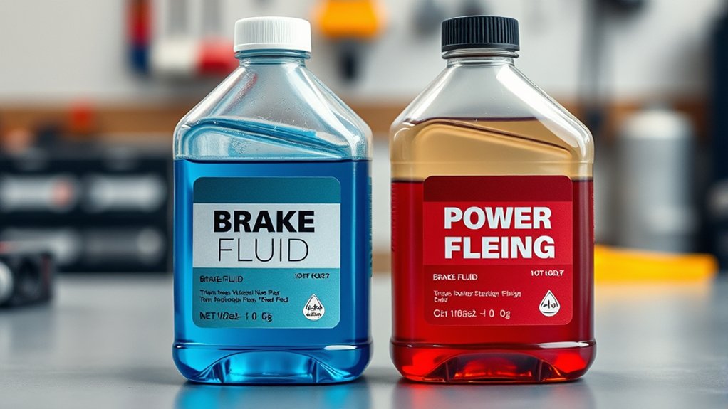 brake fluid high pressure incompressible power steering lubricating circulating