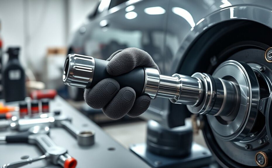 changing the driver shaft process