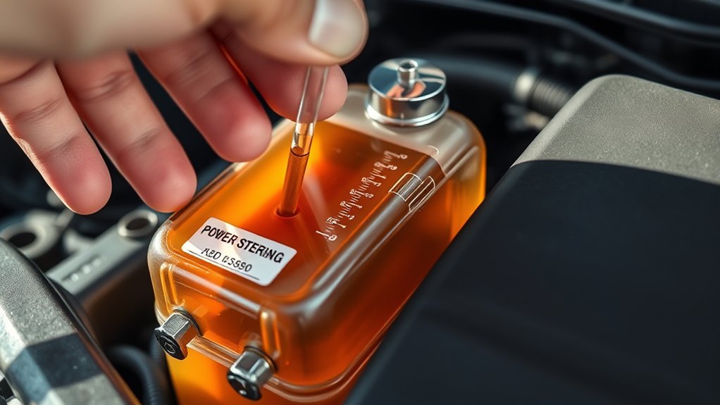 check power steering fluid level