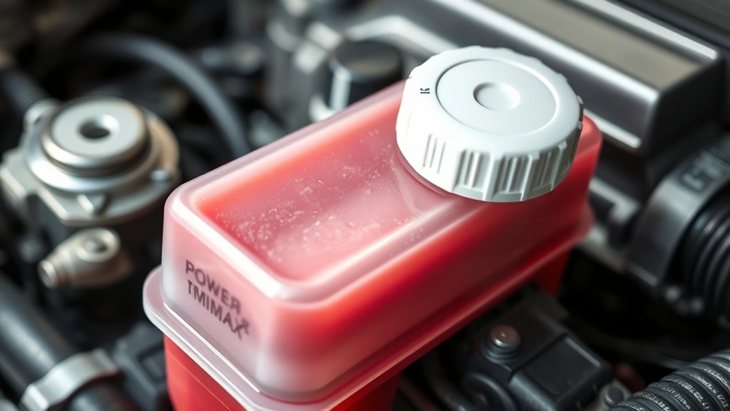 clean flush power steering fluid inspect leaks