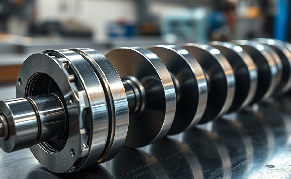 crankshaft component in engines