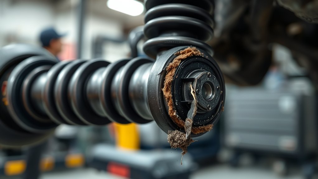 failing cv shaft endangers stability safety