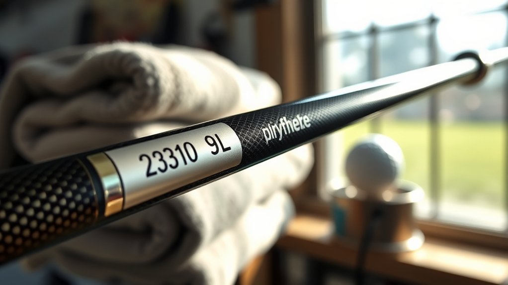 heavier shafts improve control distance