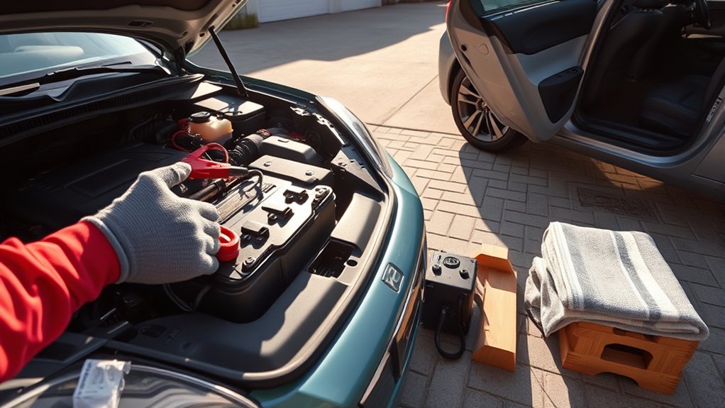 household jump start options with safety tips