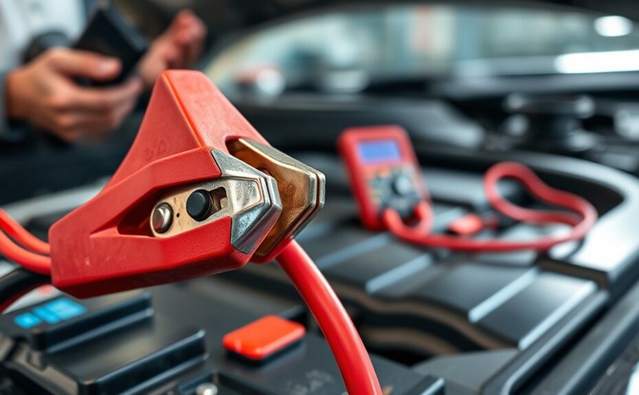 how long to leave jumper cables