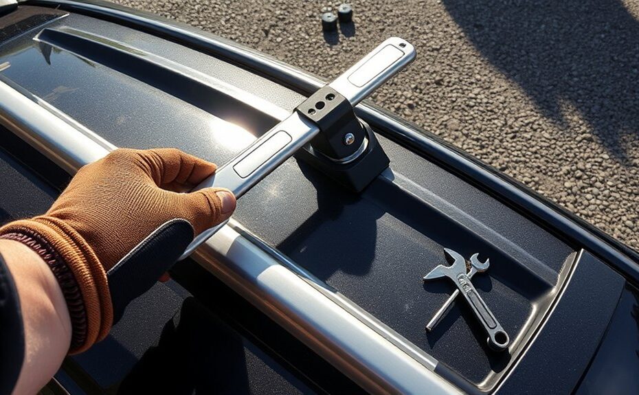 how to remove thule rack
