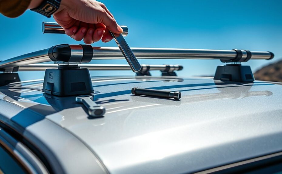 installing a roof rack
