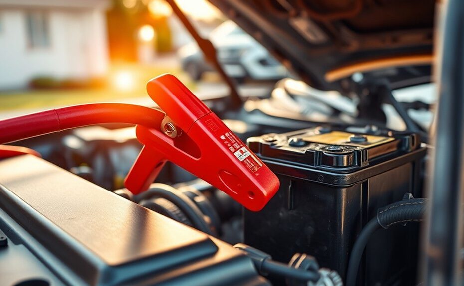 jump start a car with jumper cables