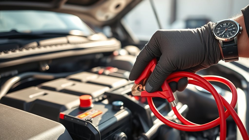jumper cables revive dead battery