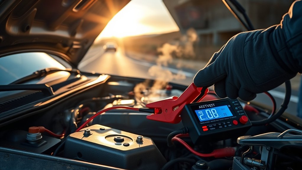 keep engine running after jump start