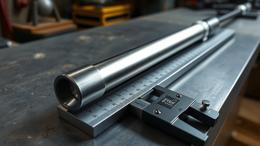 measure shaft taper precisely for fit