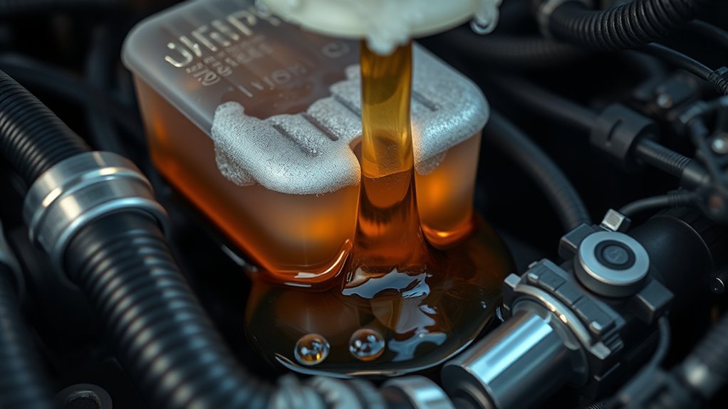 overfilling harms steering system