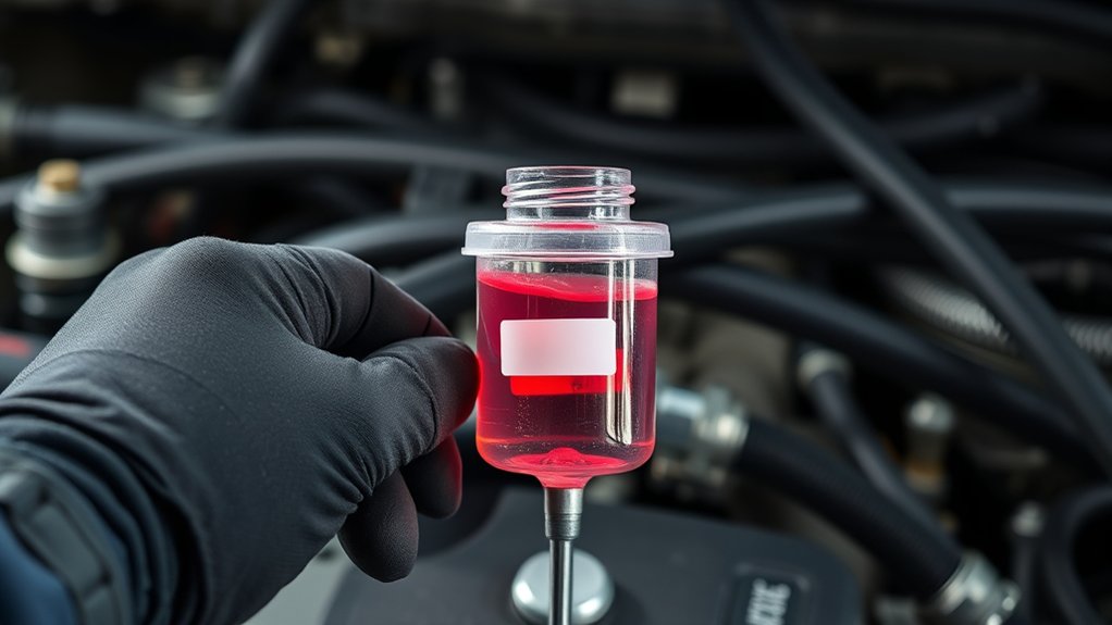 power steering fluid lubricates and hydraulics