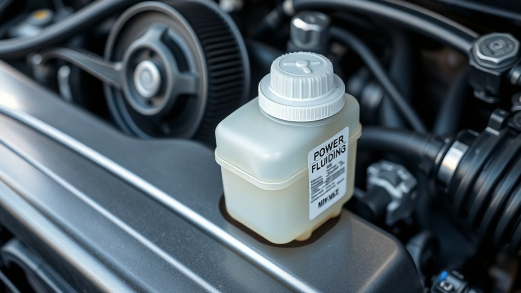power steering reservoir identification guide