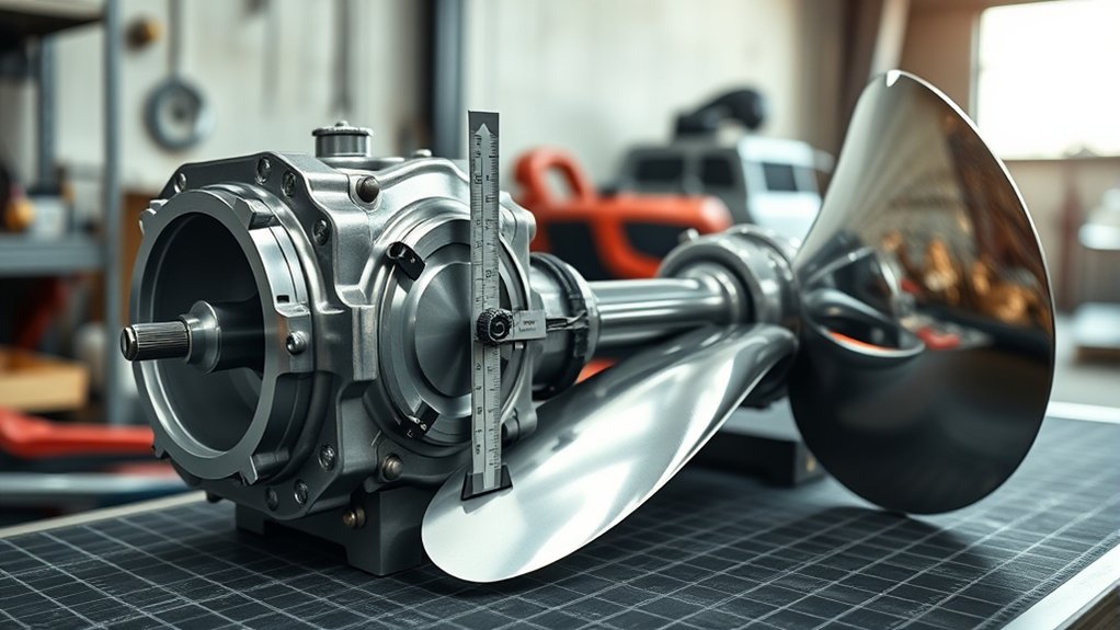precise engine to propeller alignment