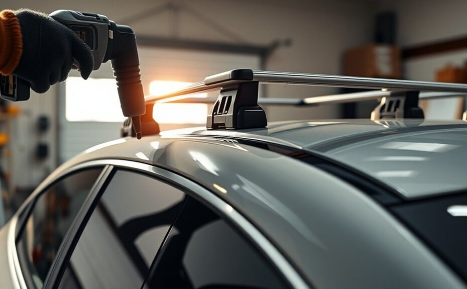roof rack installation without rails
