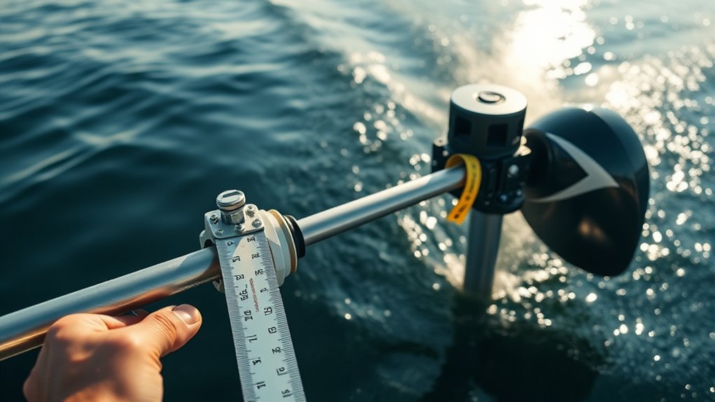 shorter for shallow longer for hazards