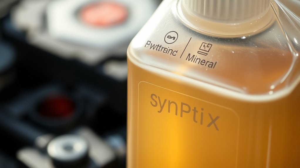 synthetic versus mineral ps fluids differences