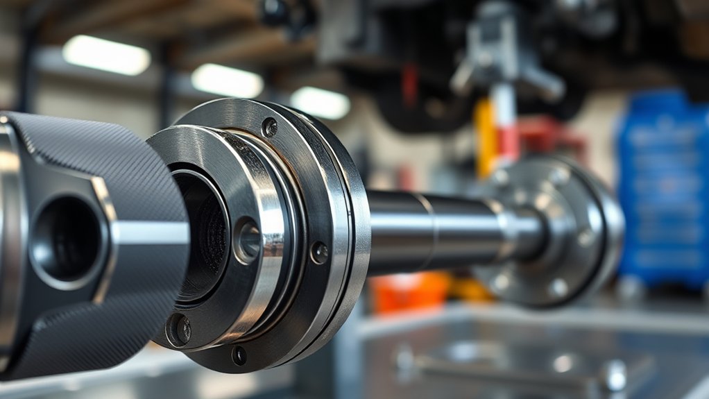 torque through the half shaft enables movement