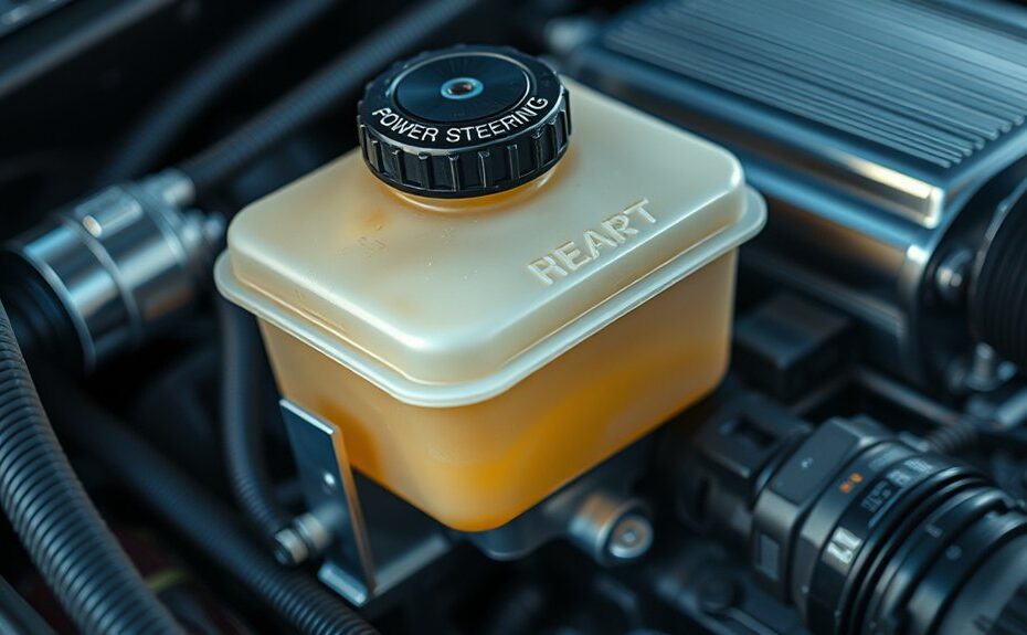 where power steering fluid goes