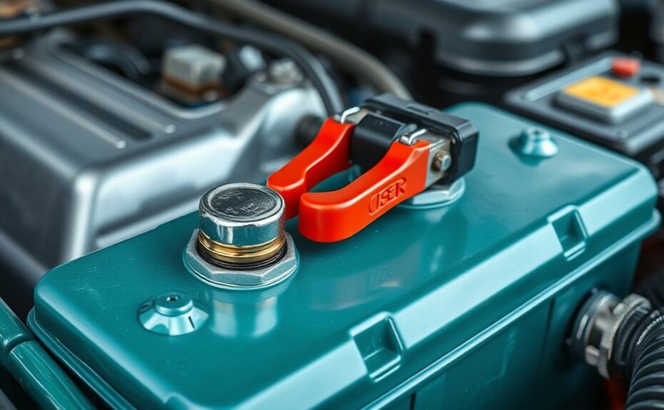 where to clamp jumper cables