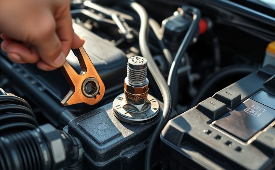 where to ground jumper cables